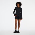 New Balance Athletics Damen Laufshirt ( Schwarz L Größe,)