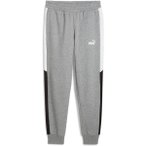 PUMA Herren Sporthose POWER Colorblock Sweatpants FL cl, Größe S in Grau