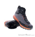Tecnica Forge Hike Mid GTX Herren Wanderschuhe Gore-Tex-Dunkel-Grau-10,5