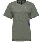 Salewa Pedroc Tech Dry  Damen  T-Shirts oliv Größe S Trekking  Schnell trockne