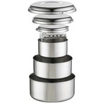 MSR Alpine 4 Topfset  Camping Kochgeschirr silber Größe ONE SIZE