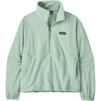 Patagonia Micro D 1/2 Zip Fleece  Damen  Pullover gruen Größe S Trekking  Atmu