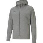 PUMA Herren Blouson teamCUP Casuals Hooded Jac, Größe XL in Grau