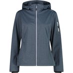 CMP Light Melange Softshell  Damen  Softshelljacke blau Größe XS Trekking  Was