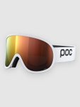 POC Retina Hydrogen White Goggle Partly Sunny Orange Gr. Uni