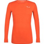 Salewa Zebru Fresh Merino Herren Longsleeve ( Rot 48 Größe,)
