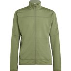 Icebreaker Merino 300 RealFleece Descender Herren Fleecejacke ( Oliv XXL)