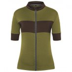 super.natural - Women's Grava Jersey - Radtrikot Gr M oliv