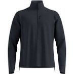 ODLO Herren Rolli GRID FLEECE, Größe S in Schwarz