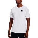 Under Armour Left Chest Logo Herren T-Shirt ( Weiß M Größe,)