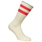 Alpacasocks&Co - Merino Casual Stripes - Multifunktionssocken 36-39 beige