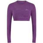 SMILODOX Crop Longsleeve Thalina, Größe XS in Lila