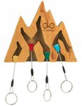 Y&Y Vertical - Wand-Schlüsselanhänger - Key Holder Mountain Cherry  aus Wolle 