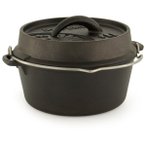 Petromax - Feuertopf - Topf Gr 7,5 l - ft9 schwarz/grau
