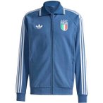 ADIDAS Herren Fanjacke Italien Anthem Auswärtsjacke, Größe L in Blau