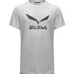 Salewa Solidlogo Dri-Release Herren Funktionsshirt ( Weiß S)