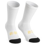 ASSOS - Spring Fall Socks P3 - Radsocken 35-38 weiß/grau