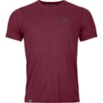 Ortovox 120 Cool Tec Mtn Stripe  Herren  T-Shirts rot Größe XXL Trekking  Atmu
