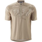 Gonso Adventure 3/4 Zip Trikot Herren  Radtrikots beige Größe S Mountainbike |