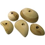 Metolius Wood Grips 5 Pack Klettergriffe  Klettergriffe oliv Größe One Size Bo