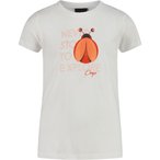 CMP  Kinder  T-Shirts weiss Größe 164 Lifestyle Hautfreundlich