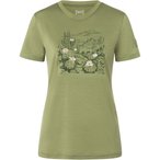 Super.Natural Cactus World Bio J  Damen  T-Shirts oliv Größe S Lifestyle  Haut