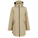 Heber Peak - Women's PinedropsHe. Rain Coat II - Regenjacke Gr XS beige
