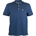 Bavarian Caps Edelweiß Feinstrick Polo  Herren  T-Shirts blau Größe XL Lifest
