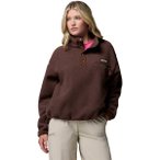 COLUMBIA Damen Rolli Helvetia II Cropped Half Snap Fleec, Größe XS in Schwarz