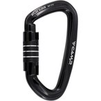 Camp Atlas 3Lock Karabiner  Karabiner schwarz Größe One Size Alpinklettern | S
