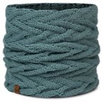 Buff - Knitted & Fleece Neckwarmer Caryn - Schal Gr One Size blau/türkis