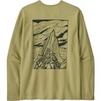Patagonia LW Cloud Crag Wildrise  Herren  Longsleeves oliv Größe L Lifestyle  