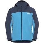 Jack Wolfskin Wild Places 3in1  Damen  Doppeljacke blau Größe L Trekking  Isol
