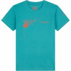 La Sportiva Kids Windy T-Shirt für Kinder, 120, lagoon