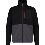 CMP  Herren  Fleecejacke schwarz Größe 4XL Trekking Hautfreundlich