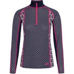 Kari Traa Lekker Half Zip  Damen  Langarm Unterhemden blau Größe S Trekking  H