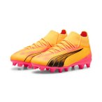 PUMA Kinder Fußb.-Multinocken (TF) Ki ULTRA PRO FG/AG Jr, Größe 18 in Orange