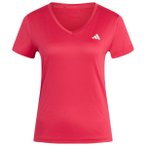 adidas - Women's Workout Essentials V-Neck T-Shirt - Funktionsshirt Gr XS rot