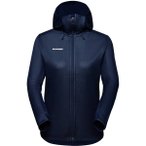 MAMMUT Damen Funktionsjacke Ultimate VII SO Hooded Jacket Women, Größe L in Bl