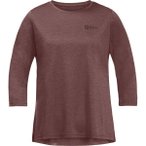 JACK WOLFSKIN Damen Shirt CROSSTRAIL 3/4 T W, Größe S in Braun