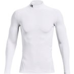 UNDER ARMOUR Herren Shirt UA CG ARMOUR COMP MOCK, Größe L in Weiß