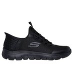 SKECHERS Kinder Slipper Ki SLIP-INS SNEAKER W AIR-COOLED MEMOR, Größe 32 in Sc
