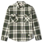 Brixton - Women's Bowery Vintage L/S Overshirt - Hemd Gr S oliv/grau