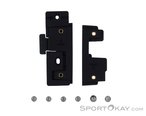 Topeak QR Cagemount II Flaschenhalter Adapter-Schwarz-One Size