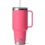Yeti Rambler 42oz Straw Isolierbecher  Isolierflaschen pink Größe 1.2L Reise |