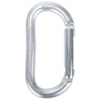 Kong - Oval Steel Straight Gate - Stahlkarabiner grau