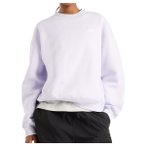 New Balance - Women's Sport Essentials Fleece Crew - Pullover Gr XS weiß