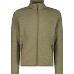 CMP Stretch Fleece  Herren  Fleecejacke oliv Größe S Trekking  Elastisch