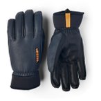 Hestra - Army Leather Wool Terry 5 Finger - Handschuhe Gr 7 blau