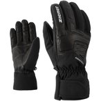 Ziener Glyxus As  Herren  Fingerhandschuhe grau Größe 7.5 Skifahren  Elastisch